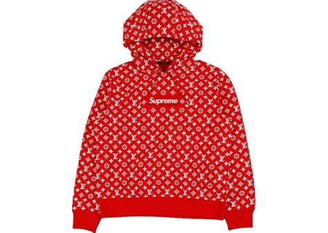 supreme bogo hoodie lv|authentic supreme hoodie price.